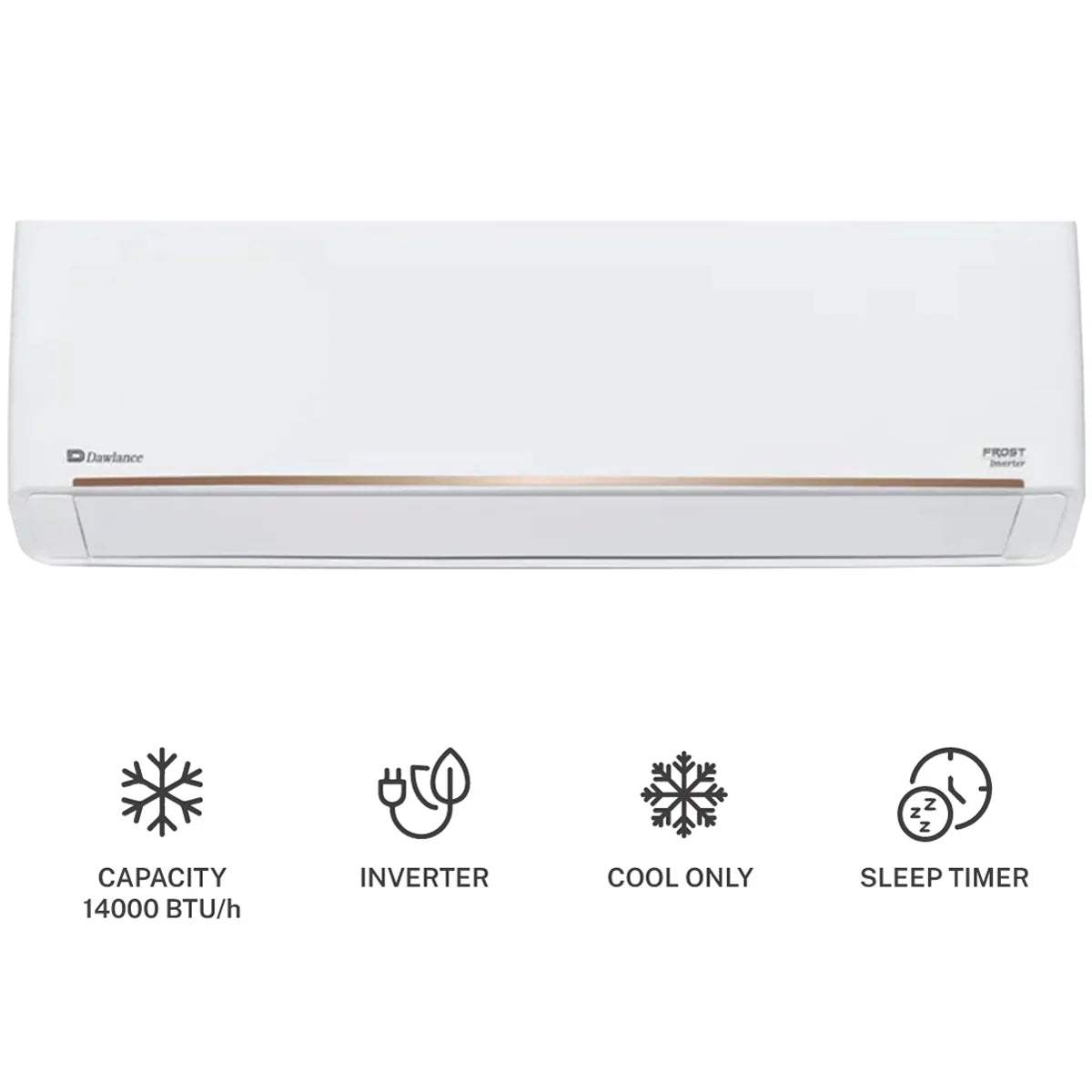 Dawlance Air Conditioner Frost Inverter 20 DC Inverter 1.25 Ton Split AC Cool Only 14000 BTU