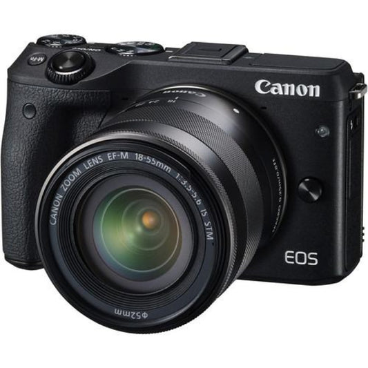 Canon EOS M3 Mirrorless Digital Camera with 18-55mm Lens