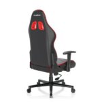 DXRacer Prince Series GC-P132-NR-F2-158 Gaming Chair, 1D Armrests with Soft Surface, Black/Red