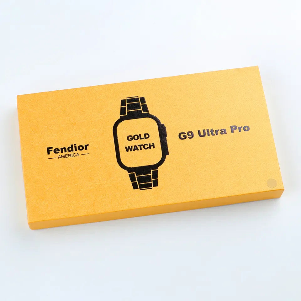 Series 8 Bluetooth Call Men Women  G9 Ultra Pro Gold Smart Watch For Ultra