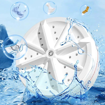 USB Travel Washer Washing Air Bubble Machine Ultrasonic Rotating Washing Machine